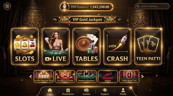 Main screen of S85 Game casino page for PK players